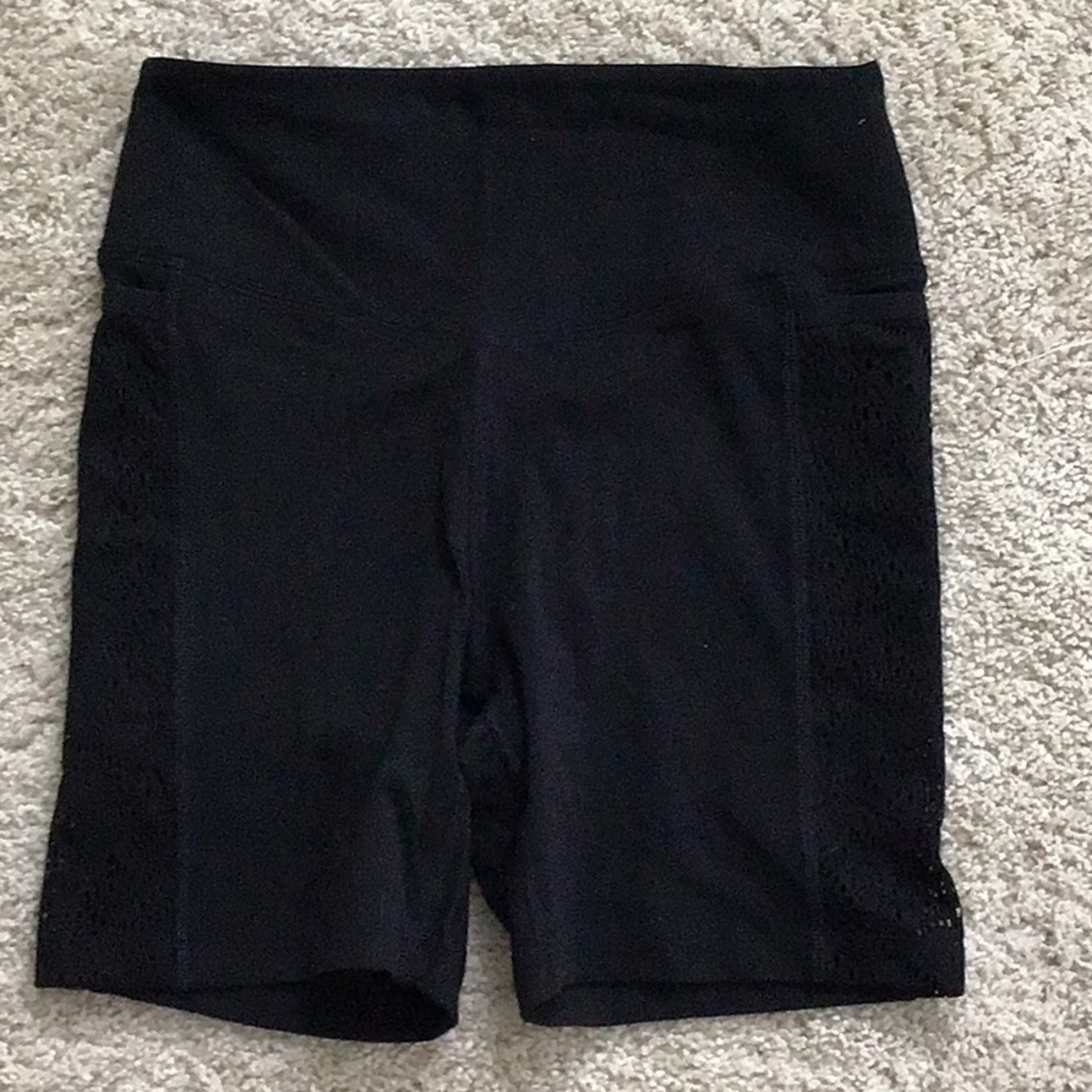 Pink bike shorts